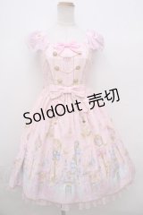 Angelic Pretty /  Magic Princessナポレオンジャンパースカート  ピンク S-23-11-30-094-AP-OP-AS-ZS
