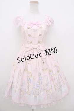 画像1: Angelic Pretty /  Magic Princessナポレオンジャンパースカート  ピンク S-23-11-30-094-AP-OP-AS-ZS