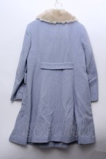 画像2: Jane Marple / COATインペリアルモッサのシャーロットコート M ブルーグレイ S-23-12-20-094-JM-CO-AS-ZTC036 (2)