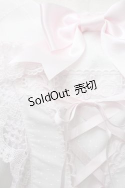 画像5: BABY,THE STARS SHINE BRIGHT /はるちゃんのふわふわSheer Block Checkうさくみゃワンピース  白xピンク S-24-01-19-025-BA-OP-AS-ZS