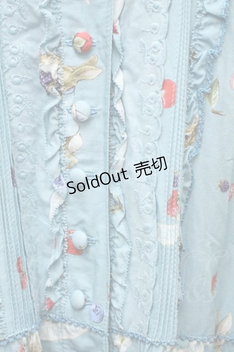 画像5: PINK HOUSE / ピーターラビットフードドレス  サックス S-24-01-19-016-LO-OP-AS-ZS (5)