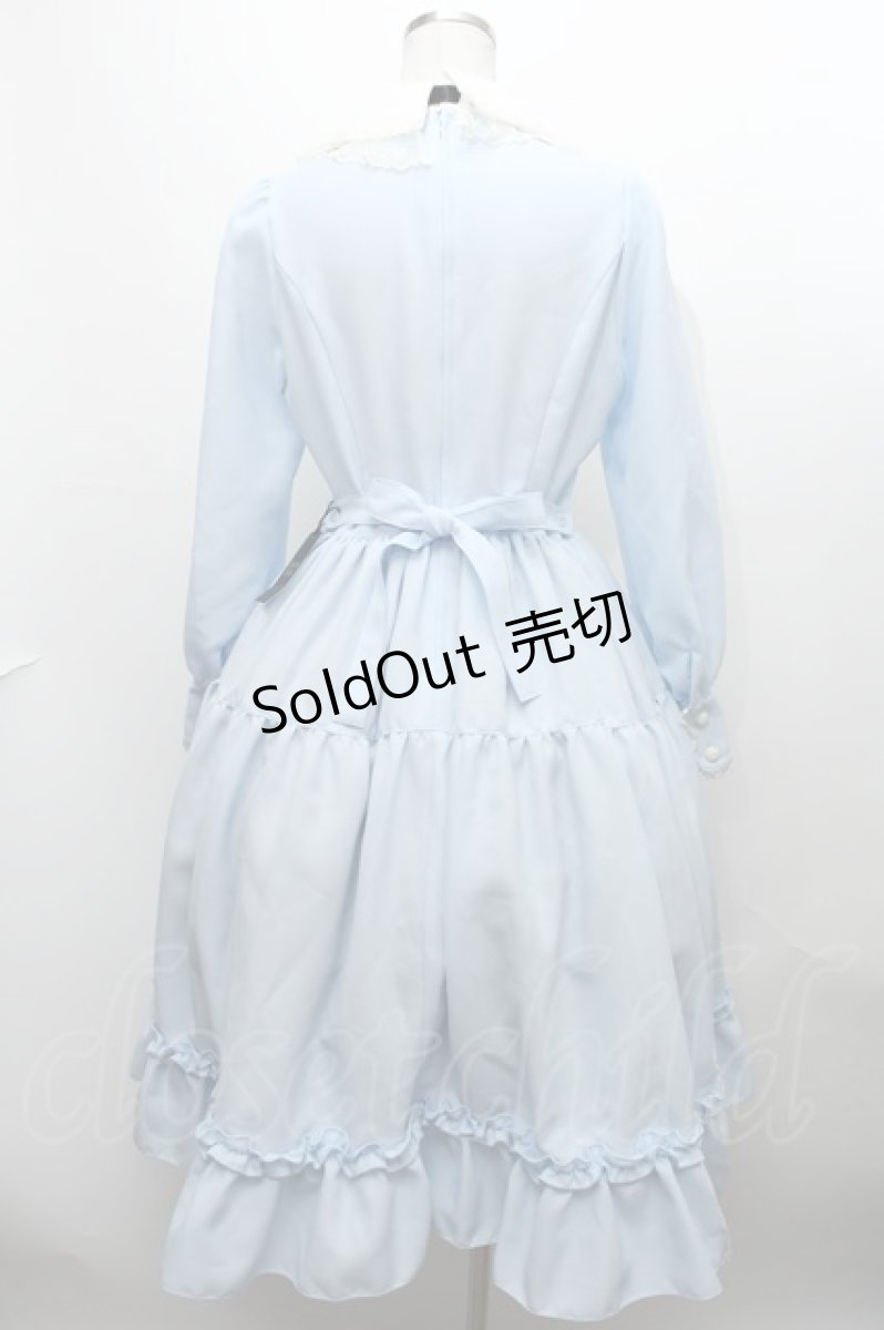 画像2: Innocent World / 大人になったアリスワンピース M サックス S-24-01-23-022-IW-OP-AS-ZS (2)