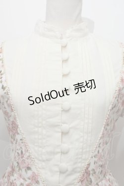 画像4: Victorian maiden / フラワリーパフスリーブドレス  オフ S-24-01-23-023-CL-OP-AS-ZS
