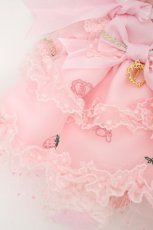 画像3: BABY,THE STARS SHINE BRIGHT / Mariee de Kumya    Le Jardin de Fraises うさくみゃちゃんポシェット  ピンク S-24-01-25-056-BA-JA-UT-ZS (3)