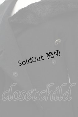 画像7: LAPIN AGILL / シャトノワウールコート  黒 S-24-02-05-052-EL-CO-AS-ZS