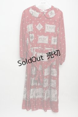 画像1: Jane Marple / Spirit of libertyコレットドレス  ローズ S-24-02-14-049-JM-OP-UT-ZS