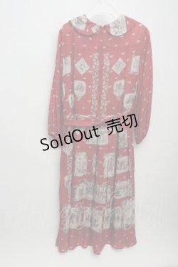 画像2: Jane Marple / Spirit of libertyコレットドレス  ローズ S-24-02-14-049-JM-OP-UT-ZS