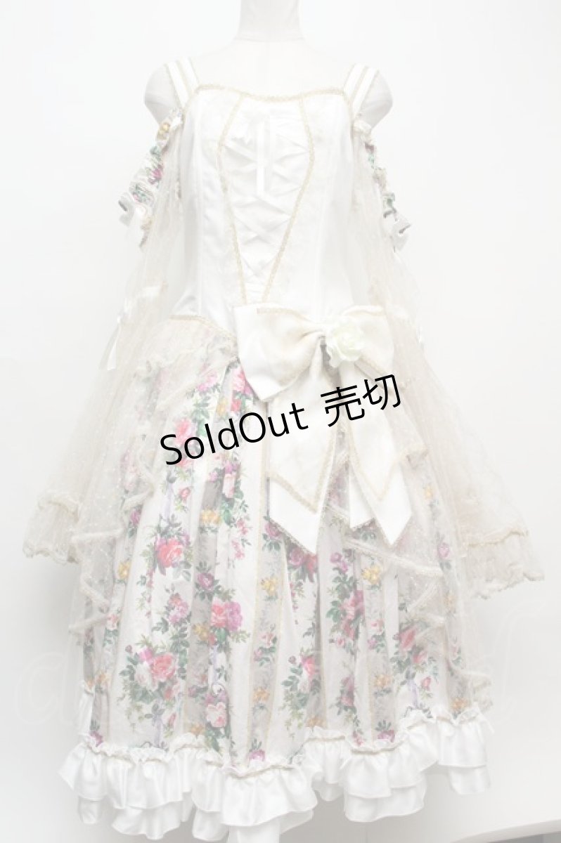 画像1: metamorphose / Queen of witchドレス  オフ白 S-24-02-19-076-ME-TO-AS-ZS (1)