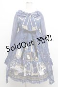 Angelic Pretty /メルカトル骨董品店ワンピース  紺 S-24-02-29-025-AP-OP-AS-ZS