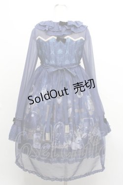 画像2: Angelic Pretty /メルカトル骨董品店ワンピース  紺 S-24-02-29-025-AP-OP-AS-ZS