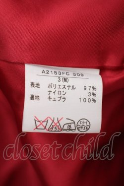 画像6: PINK HOUSE / COATジャガードコート  赤 S-24-02-29-027-LO-CO-AS-ZT-C033