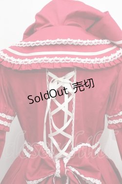 画像3: BABY,THE STARS SHINE BRIGHT / COAT赤ずきんコートワンピース  エンジ S-24-02-29-010-BA-CO-AS-ZS