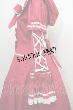 画像4: BABY,THE STARS SHINE BRIGHT / COAT赤ずきんコートワンピース  エンジ S-24-02-29-010-BA-CO-AS-ZS