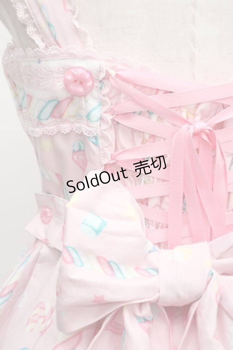 画像3: Angelic Pretty / Sugary Carnivalジャンパースカート  ピンク S-24-02-29-017-AP-OP-AS-ZS (3)