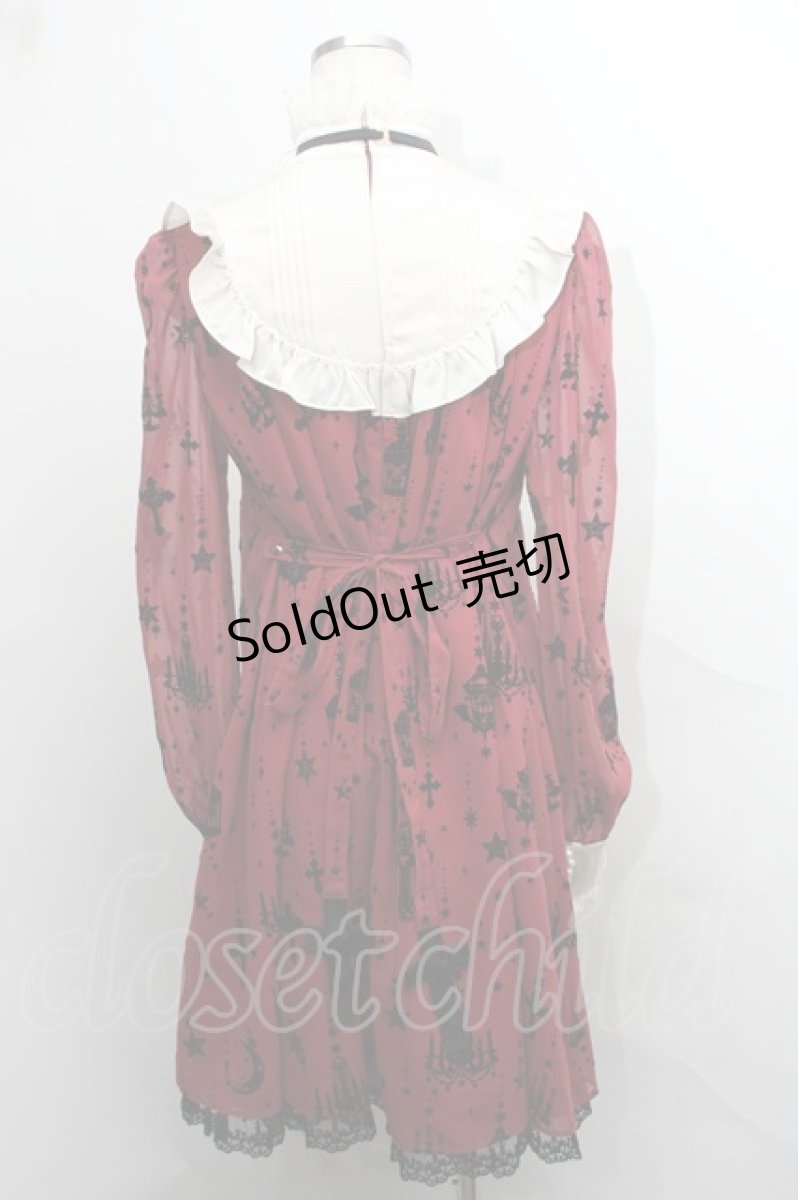 画像2: Angelic Pretty / Holy Lanternワンピース  エンジ S-24-03-07-050-AP-OP-UT-ZS (2)