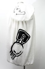 画像2: 【SALE】NieR CLOTHING / ターバン付き巻くバスタオル  白 S-24-03-11-004-PU-ZA-AS-ZT084 (2)
