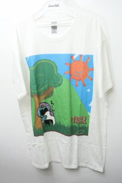 画像1: NieR Clothing / プリントTシャツ  オフ S-24-03-14-085-PU-TO-UT-ZT325