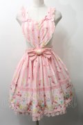 Angelic Pretty / ＳＫStrawberry Parlourスカート  ピンク S-24-03-18-073-AP-SK-AS-ZS