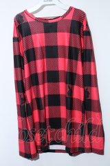NieR Clothing / 総柄転写カットソー   S-24-03-26-032-PU-TO-UT-ZT315