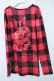 画像2: NieR Clothing / 総柄転写カットソー   S-24-03-26-032-PU-TO-UT-ZT315 (2)