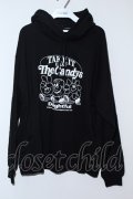 Candy Stripper / プリントパーカー  黒 S-24-03-29-110-PU-TO-AS-ZT331
