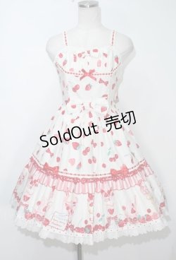 画像1: Angelic Pretty / Strawberry Parlourワンピース  シロ S-24-04-03-086-AP-OP-AS-ZS