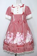 Angelic Pretty /パステルアラモードワンピース  赤 S-24-04-03-087-AP-OP-AS-ZS