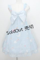 Angelic Pretty / Dream Skyジャンパースカート  サックス S-24-04-03-094-AP-OP-AS-ZS