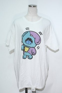 画像1: NieR Clothing / プリントTシャツ  オフ S-24-04-11-079-PU-TO-UT-ZT245