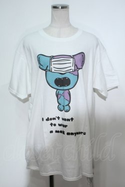 画像1: NieR Clothing / プリントTシャツ  オフ S-24-04-11-085-PU-TO-UT-ZS