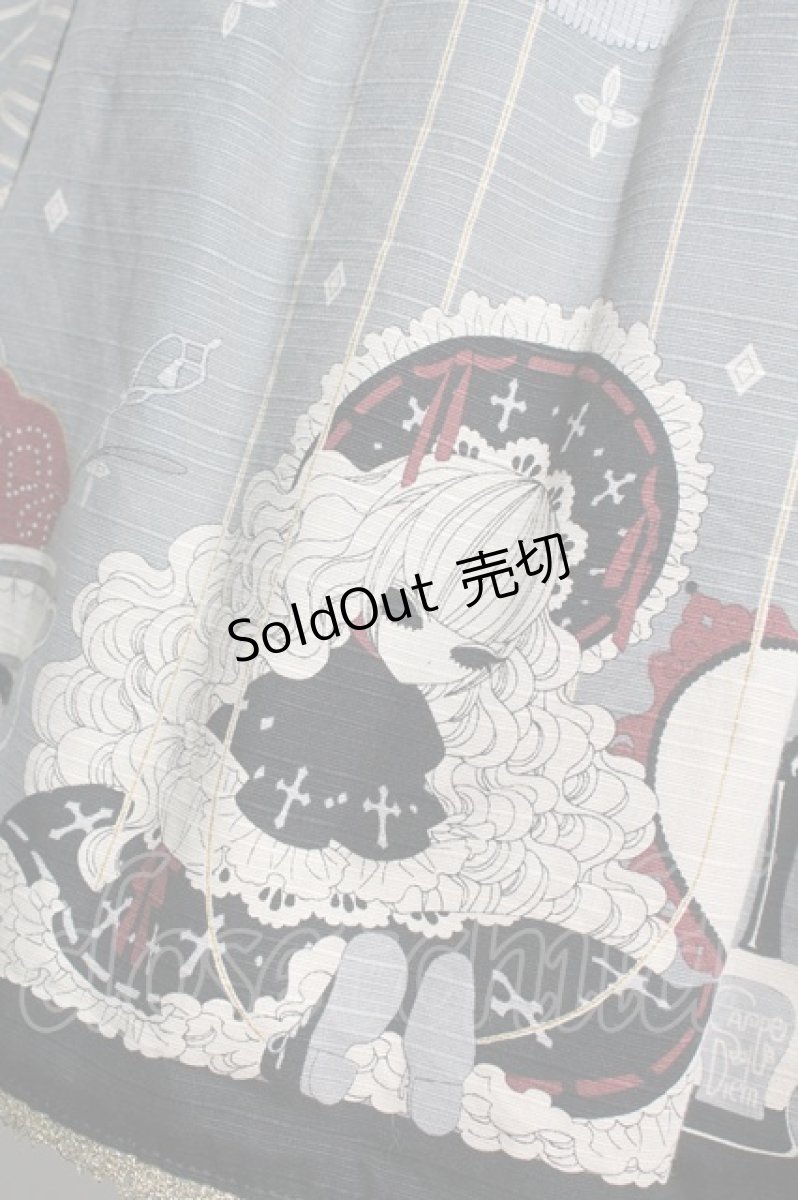 画像3: ALICE and the PIRATES / Marionette in my closet roomジャンパースカートI型  黒 S-24-04-11-038-PA-OP-AS-ZS (3)