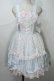 画像1: BABY,THE STARS SHINE BRIGHT / Bouquet blancジャンパースカート  サックスｘピンク S-24-04-20-068-BA-OP-AS-ZS (1)