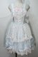 画像1: BABY,THE STARS SHINE BRIGHT / Bouquet blancジャンパースカート  サックスｘピンク S-24-04-20-068-BA-OP-AS-OS (1)