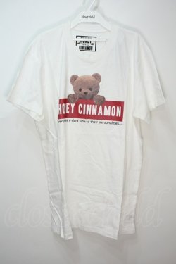 画像1: Honey Cinnamon / TOPベアプリントTシャツ  オフ S-24-04-20-047-LO-TO-UT-ZS