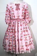 Angelic Pretty / Strawberry Dollワンピース  ピンク S-24-05-09-015-AP-OP-AS-ZS