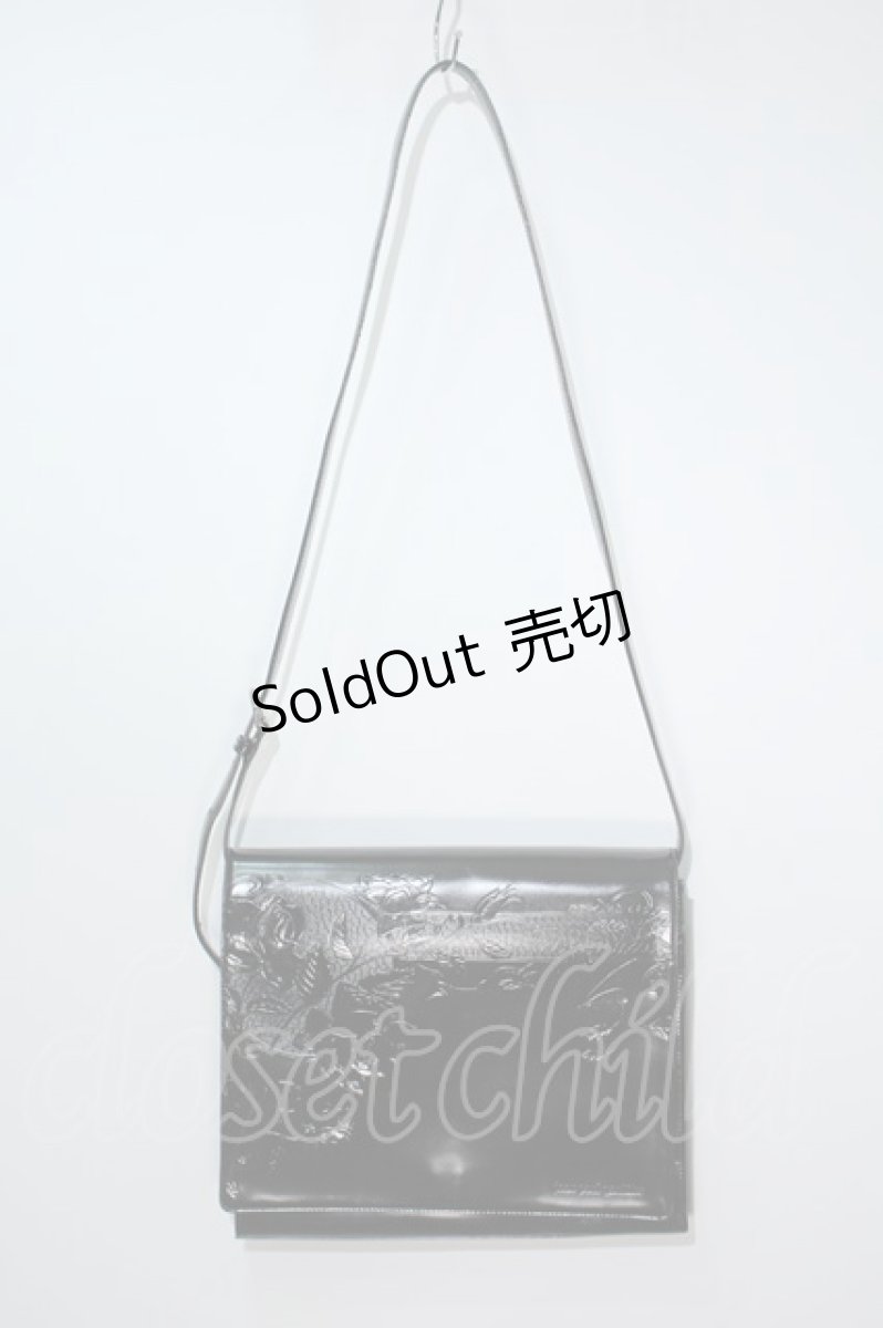 画像1: Jean Paul GAULTIER / ニューローズショルダーバッグ  黒 S-24-05-10-087-GO-BG-AS-ZS (1)