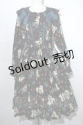 PINK HOUSE / PINK HOUSE×misako&erinkoラブリボンベアプリントワンピース  黒 S-24-05-13-086-LO-OP-UT-ZS