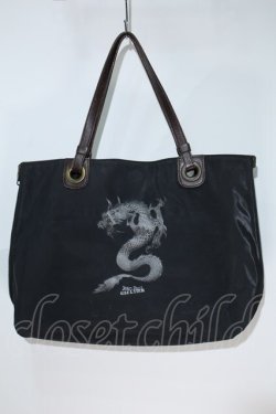 画像3: Jean Paul GAULTIER / Vサイバー＆ドラゴンリバーシブルトート   S-24-05-13-012-GO-BG-AS-ZS