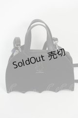 Moi-meme-Moitie / ミニ蝙蝠バッグ  黒 S-24-05-14-030-MO-BG-UT-ZS