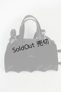 Moi-meme-Moitie / ミニ蝙蝠バッグ  黒 S-24-05-14-030-MO-BG-UT-ZS