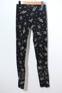 HYSTERIC GLAMOUR / ヒスベアレギンス  黒 S-24-05-29-055-PU-PA-AS-ZT137