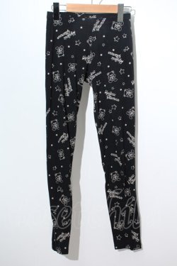 画像1: HYSTERIC GLAMOUR / ヒスベアレギンス  黒 S-24-05-29-055-PU-PA-AS-ZT137