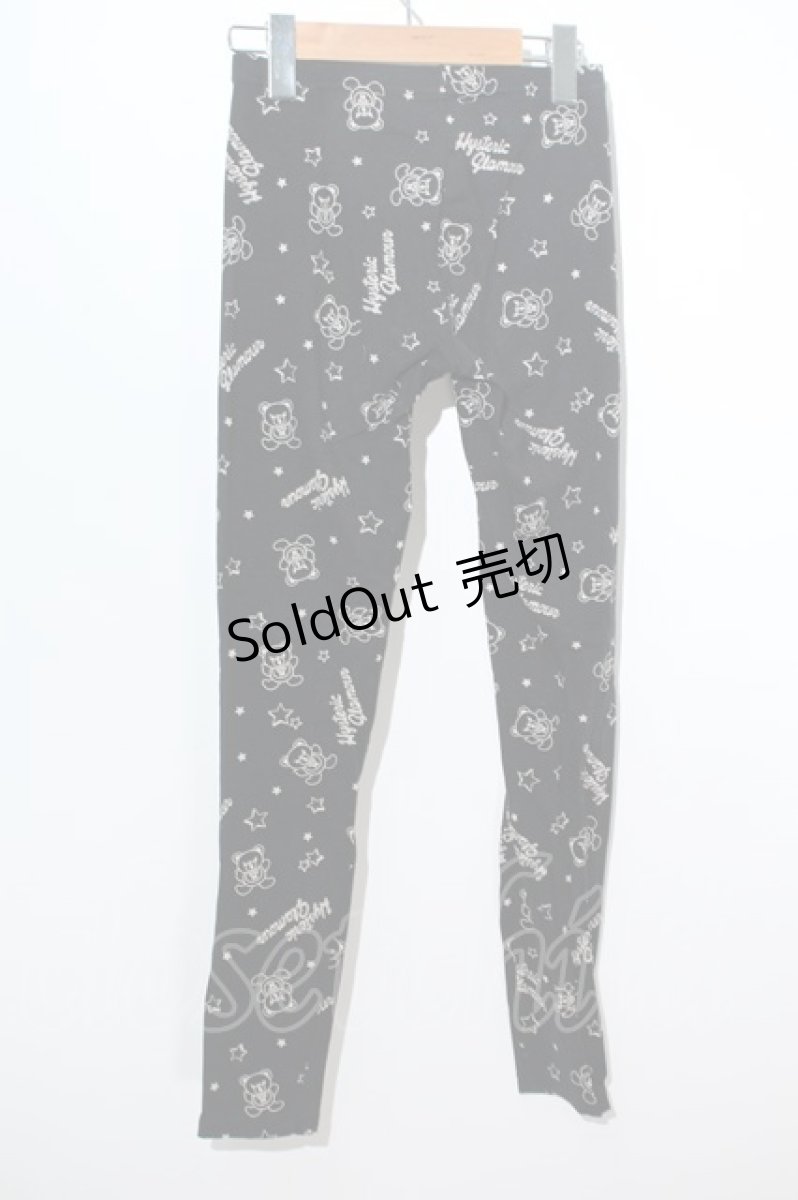 画像2: 【SALE】HYSTERIC GLAMOUR / ヒスベアレギンス  黒 S-24-05-29-055-PU-PA-AS-ZT137 (2)