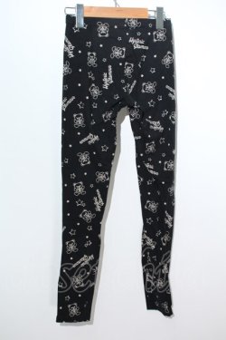 画像2: HYSTERIC GLAMOUR / ヒスベアレギンス  黒 S-24-05-29-055-PU-PA-AS-ZT137