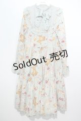 PINK HOUSE / Animal Happy Jamプリントワンピース  ミント S-24-05-29-032-LO-OP-AS-ZS