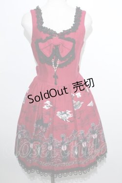 画像1: ALICE and the PIRATES /  Vampire Requiemジャンパースカート  赤 S-24-06-04-033-PA-SK-UT-ZS