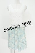 axes femme / レースｘメルヘン花柄チュニ   S-24-06-09-067-AX-OP-AS-ZS