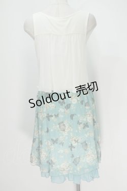 画像2: axes femme / レースｘメルヘン花柄チュニ   S-24-06-09-067-AX-OP-AS-ZS