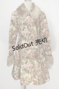 Victorian maiden / COAT ファー付ゴブランコート  ベージュ S-24-06-09-082-CL-CO-AS-ZS