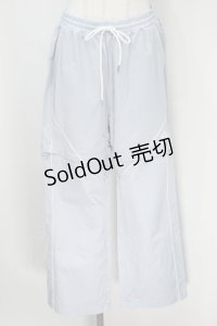REFLEM / 2WAYライン切替ナイロンパンツ  サックス S-24-06-09-084-PU-PA-AS-ZT378